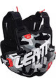 LEATT hát- és mellkasvédő - CHEST PROTECTOR 1.5 TORQUE - fekete/fehér/piros