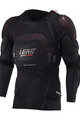 LEATT hát- és mellkasvédő - BODY PROTECTOR 3DF AIRFIT EVO - fekete