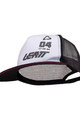 LEATT Kerékpáros sapka - TRUCKER - fekete/fehér