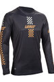 LEATT Hosszú ujjú kerékpáros mez nyári - MTB ENDURO 4.0 - fekete