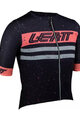 LEATT Rövid ujjú kerékpáros mez - MTB ENDURANCE 6.0 W - fekete