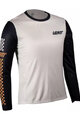 LEATT Hosszú ujjú kerékpáros mez nyári - MTB ENDURO 4.0 W - fehér/fekete