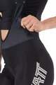 LEATT Rövid kerékpáros nadrág kantárral - BIB MTB ENDURANCE 6.0 W - fekete