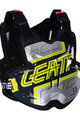 LEATT hát- és mellkasvédő - CHEST PROTECTOR TORQUE 1.5 - fekete/sárga