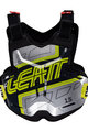 LEATT hát- és mellkasvédő - CHEST PROTECTOR TORQUE 1.5 - fekete/sárga