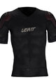 LEATT hát- és mellkasvédő - SHOULDER TEE 3DF AIRFIT LITE EVO - fekete