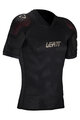 LEATT hát- és mellkasvédő - SHOULDER TEE 3DF AIRFIT LITE EVO - fekete