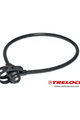 TRELOCK kerékpár lakat - KS 222/75/12 + HOLDER FIXXGO  - fekete