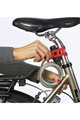 TRELOCK kerékpár lakat - KS 222/75/12 + HOLDER FIXXGO  - fekete