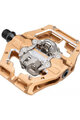 LEATT pedál - GRAVITY 6.0 CLIP-IN - bronz