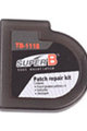 SUPER B ragasztás - SET OF PATCHES TB-1118 - fekete