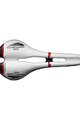 SELLE SAN MARCO ülés - ASPIDE OPEN-FIT RACING NARROW - fehér/fekete/piros