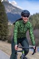 ALÉ Hosszú kerékpáros nadrág kantárral - K-ATMO 2.0 KLIMATIK - zöld