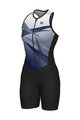 ALÉ Kerékpáros overall - HORIZON TRIATHLON - kék/fekete
