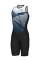 ALÉ Kerékpáros overall - HORIZON TRIATHLON - fehér/kék/fekete