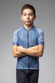 ALÉ Rövid ujjú kerékpáros mez - FOLLOW ME KID - kék