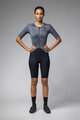 ALÉ Kerékpáros overall - BEYOND TRIATHLON - szürke/fekete
