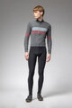 ALÉ Hosszú ujjú kerékpáros mez - WOOL LINE - szürke
