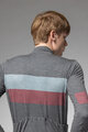 ALÉ Hosszú ujjú kerékpáros mez - WOOL LINE - szürke