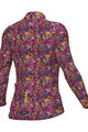 ALÉ Hosszú ujjú kerékpáros mez - PRAGMA FLOWERY LADY - rózsaszín/színes