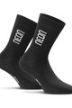 NEON Klasszikus kerékpáros zokni - NEON 3D - fekete/fehér
