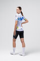 GOBIK Rövid ujjú kerékpáros mez - ODYSSEY MOVISTAR TEAM 26 - fehér/kék