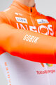GOBIK Hosszú ujjú kerékpáros mez nyári - HYDER INEOS GRENADIERS 26 - fehér/narancssárga