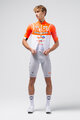 GOBIK Kerékpáros mellény - PLUS 2.0 - fehér/narancssárga