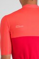 SPORTFUL Rövid ujjú kerékpáros mez - PISTA - piros