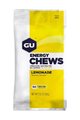 GU Kerékpáros táplálékkiegészítő - ENERGY CHEWS 60 G LEMONADE