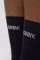 GOBIK Klasszikus kerékpáros zokni - LIGHTWEIGHT 2.0 - fekete/szürke