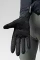 GOBIK Kerékpáros kesztyű hosszú ujjal - NEOSHELL BORA - fekete