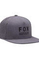 FOX Kerékpáros sapka - NON STOP TECH SNAPBACK - szürke