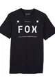 FOX Rövid ujjú kerékpáros póló - AVIATION PREM - fekete