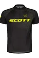 SCOTT Rövid ujjú kerékpáros mez - RC PRO JR - sárga/fekete