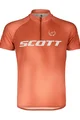 SCOTT Rövid ujjú kerékpáros mez - RC PRO JR - narancssárga