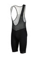 SCOTT Rövid kerékpáros nadrág kantárral - RC TEAM BIB SHORTS - fekete/szürke