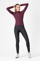 CASTELLI Hosszú ujjú kerékpáros mez - ESPRESSO THERMAL W LS - piros