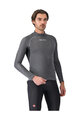 CASTELLI Hosszú ujjú kerékpáros póló - FLANDERS 2 LONG SLEEVE - szürke