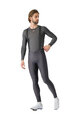 CASTELLI Hosszú ujjú kerékpáros póló - MEDIO BASE LAYER LS - szürke