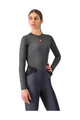 CASTELLI Hosszú ujjú kerékpáros póló - MEDIO BASE LAYER W - szürke