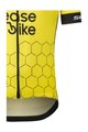 AGU Rövid ujjú kerékpáros mez - REPLICA VISMA | LEASE A BIKE K 2024 - sárga/fekete