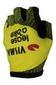 RAPIDGEAR Kerékpáros kesztyű rövid ujjal - VISMA TDF25 REPLICA GLOVES - sárga/fekete