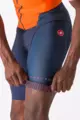 CASTELLI Kerékpáros overall - SANREMO 2 - narancssárga/kék/fehér