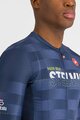 CASTELLI Rövid ujjú kerékpáros mez - #GIRO107 STELVIO - kék