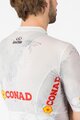 CASTELLI Rövid ujjú kerékpáros mez - GIRO108 COMPETIZIONE 3 - fehér