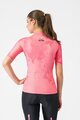 CASTELLI Rövid ujjú kerékpáros mez - GIRO108 COMPETIZIONE 3 W - rózsaszín
