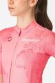 CASTELLI Rövid ujjú kerékpáros mez - GIRO108 COMPETIZIONE 3 W - rózsaszín