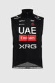 PISSEI Kerékpáros mellény - UAE TEAM EMIRATES - XRG 2025 OFFICIAL WATERPROOF - fekete