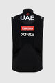 PISSEI Kerékpáros mellény - UAE TEAM EMIRATES - XRG 2025 OFFICIAL WATERPROOF - fekete